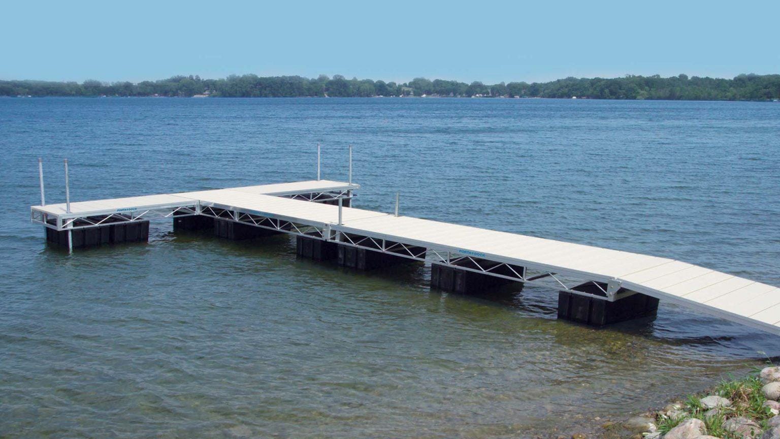 PortaDock Floating Docks Beachside Dock & Lift Sales