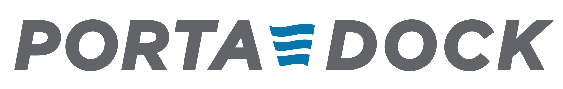 Porta-Dock logo - Aluminum Docks and Lifts by Beachside Docks