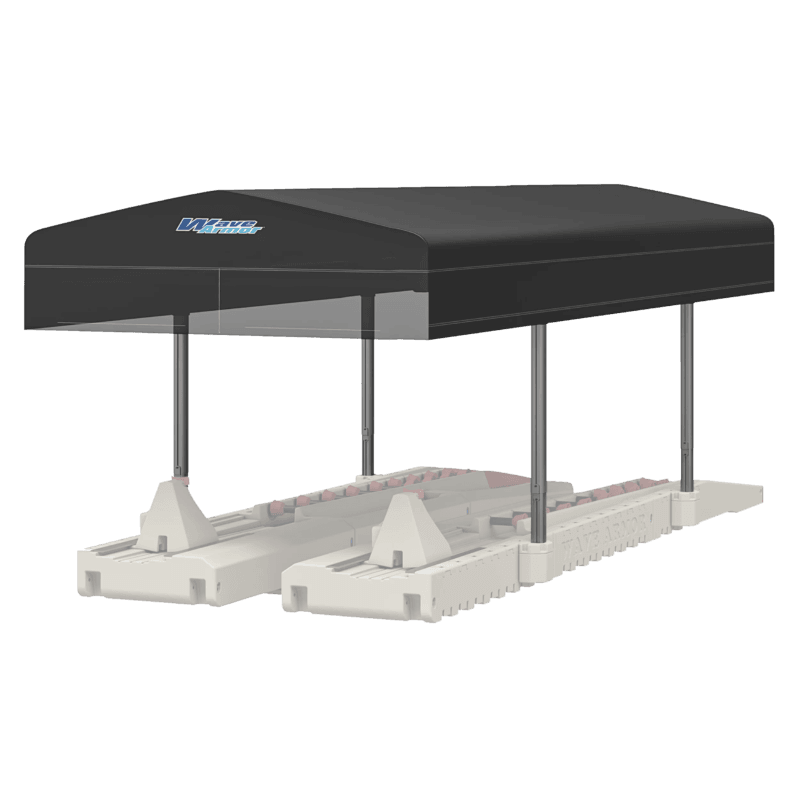 wave armor pontoon port canopy