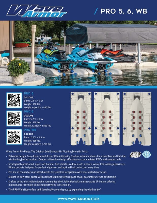 wave armor pro 5 and pro 6 pwc ports